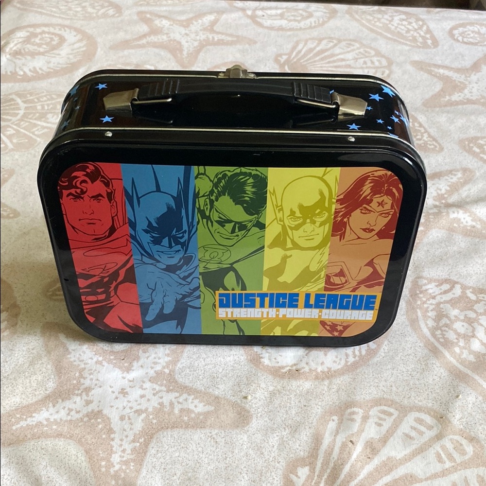 Justice League Metal Lunchbox